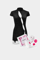 Heat Wave Bundle: Sinful Cut Cheongsam with Sweeeheart clitoral vibrator