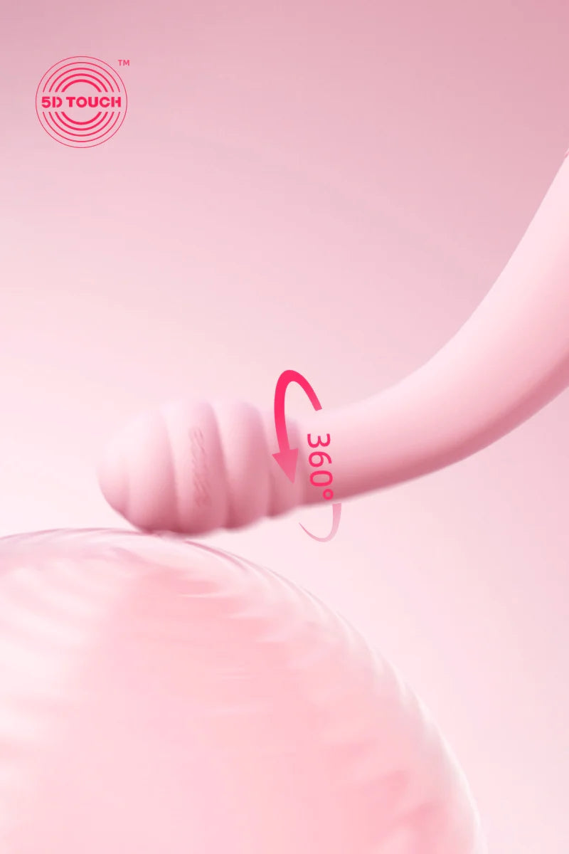 Honey Dip 360-degree rotating G-spot vibrator detail