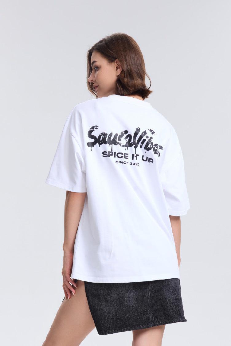 Saucy Bear in Frame T-Shirt - sauce