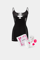 Soft Touch Bundle: Final Verdict sling dress with Sweeeheart vibrator